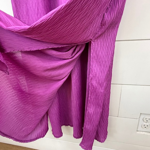 NEW TAYLOR ORCHID Maxi Dress V-Neck Sleeveless WOMEN 16 GREECIAN RESORT VACATION - Picture 7 of 14